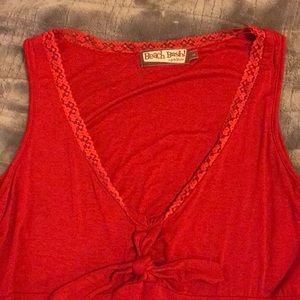 Beach Bash pin up sleeveless shirt